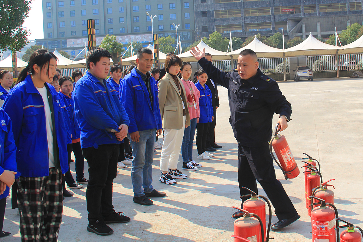 豪家集團(tuán)組織學(xué)習(xí)消防知識，增強消防安全意識